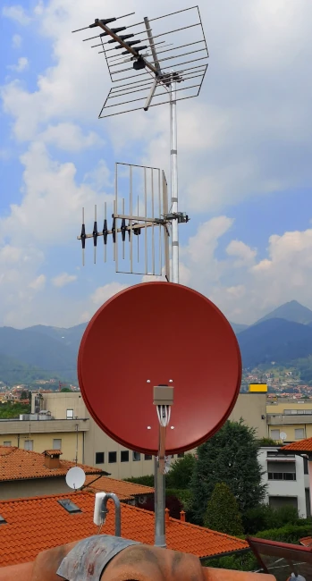 Un impianto TV e satellite 